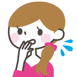困る女性