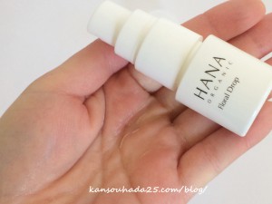 HANAオーガニック化粧水の使用感