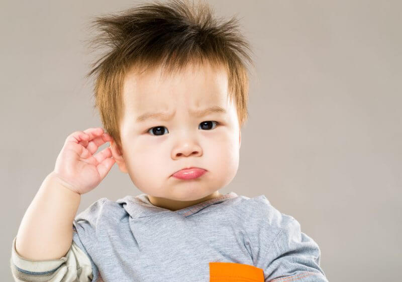 乳児湿疹は耳にもできる！耳にできた湿疹ケア